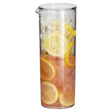 mir PC透明薄冰箱水瓶, 1個, 880ml, 透明
