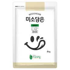 미소담은 찰흑미, 4kg, 1개 4kg, 1개