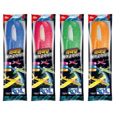 THINK Toys Lighting Air滑翔機 4種組, 藍色、橘色、綠色、紅色, 1套