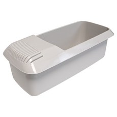 UH居家裝飾微波爐用義大利麵鍋 FREE 29*13.5*11cm, 1個, 灰色