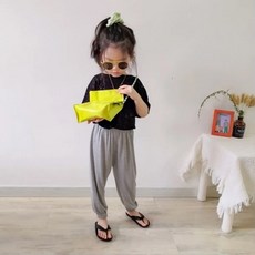 愛北鼻 莫代爾涼感防蚊褲 淺灰色 110碼 兒童防蚊褲 透氣舒適, 110