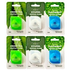 Dentinum智慧海綿牙線棒 3種*2入組, 1套, 35m