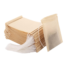 AHOYE 未漂白環保木漿泡茶袋, 100個, 咖啡色
