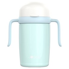 주니 유아용 스테인레스 자기주도 컵 2세대, 스카이블루, 1개, 240ml 스카이블루, 1개, 240ml