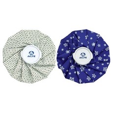 ACTE 多用途冷熱敷袋 白色+海軍藍組 20cm, 1套