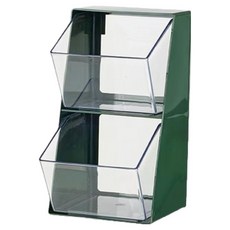 Scawiz透明車用收納盒 S, 綠色, 1個