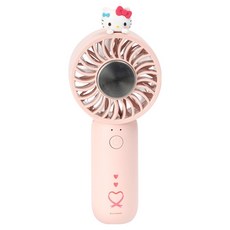 로이체 산리오 캐릭터즈 냉각패드 쿨링 BLDC 미니 휴대용 선풍기, SAN-RHF-C, HELLOKITTY