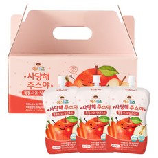 유기농마루 예스키즈 사당해주스야 통통사과 당근주스, 100ml, 20개 20개, 100ml