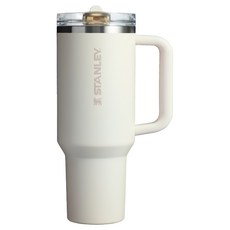 STANLEY 防漏吸管隨手杯, 象牙白, 1個, 1180ml