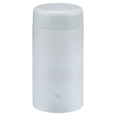 ZOJIRUSHI 象印 不鏽鋼一體式杯蓋真空燜燒杯 SW-KA75H-HL, 750ml, 1個, HL 冰霧灰