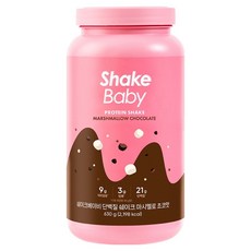 쉐이크베이비 락토컷 단백질 쉐이크 마시멜로초코맛, 630g, 1개 630g, 1개