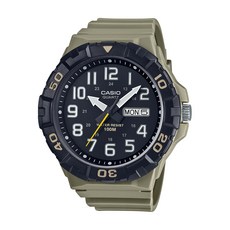 CASIO 卡西歐 手錶 MRW-210H-5A, 黑色/卡其色, 1支