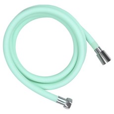 해피달링 리플랜 꼬임 물때 방지 PVC 샤워호스, 민트, 2m