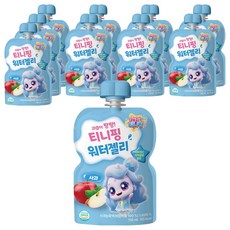 티니핑 워터젤리 사과, 110ml, 10개