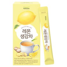풀무원건강생활 풀무원 레몬생강차, 1개, 20개입, 13g