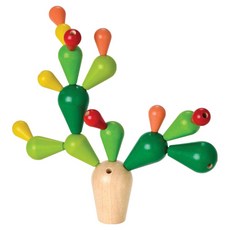 PLAN TOYS 平衡仙人掌, 1盒, 混和顏色