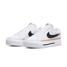 NIKE 耐吉 休閒鞋 女鞋 運動鞋 厚底 WMNS COURT LEGACY LIFT DM7590-100 US7.5