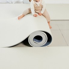 Living Codi 柔軟PVC幼兒DIY施工捲墊, 奶油色地毯