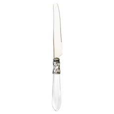 BUGATTI 阿拉丁裝飾環霧面甜點刀 22*1.5cm, 1個, 白色