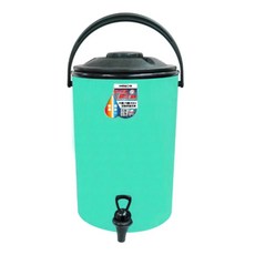 zushiang 日象 保冰保溫茶桶, 15L, 綠色, 1個