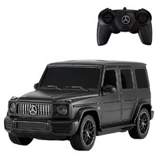 RASTAR 星輝 1:24 賓士 G63 黑色遙控車，原廠授權，細節逼真，操作簡單, 1個, 黑色