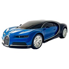 RASTAR 1/24 布加迪 Chiron 遙控車, 藍色, 1台