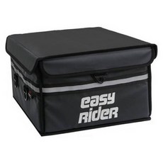 easyrider 摩托車送貨包 48L, 小尺寸黑色摩托車後箱, 黑色, Small(46 x 39 x 27cm)