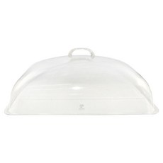 Yomopic壓克力方形麵包展示食品罩 特大, 1個, 透明