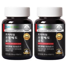 Nutri D-DAY 優質黃金鋸棕櫚 550mg, 60片, 2個