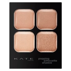 KATE 凱婷 邃影光綻眼影盒 OR-1 杏桃光影 3.6g，打造立體深邃眼妝, 1個