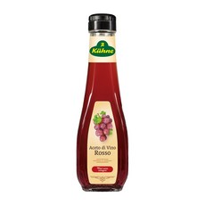 Kuhne冠利 精選紅葡萄酒醋 調理食醋 250ml, 天然發酵，適用於各式沙拉，提升菜餚風味, 1瓶