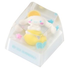로이체 산리오 캐릭터즈 포인트 커스텀 레진 키캡, 시나모롤, SAN-RKC-C-CN