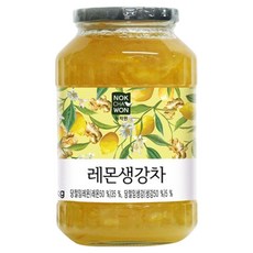 NOKCHAWON 綠茶園 檸檬薑茶果醬, 1kg, 1罐