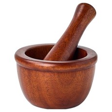 現代屋天然漆木臼+臼杵組, 1套