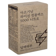 Danbaekharu 精胺酸賴胺酸複合物5000硝酸 600g, 1個, 30 份
