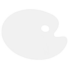 ADICO 透明壓克力調色盤 25*35cm, 1個, 一格