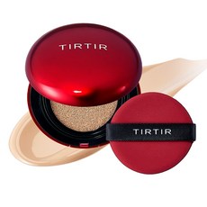 TIRTIR 台灣公司貨 持久定妝光彩氣墊 SPF40 PA++ 18g, 23N 自然白, 1個
