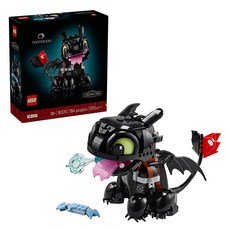 LEGO How to Train Your Dragon 10375 馴龍高手：沒牙, 黑色, 1組