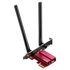 머큐시스 BE6500 Wi-Fi 7 블루투스 5.4 PCIe 랜카드, 1개, MA37BE