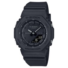 CASIO 卡西歐 G-SHOCK WOMEN 八角防護構造雙顯錶 GMA-P2100BB-1A