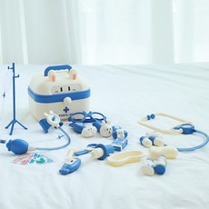 Funysofy 兔子綜合醫院遊戲 18種組, 1套, 藍色