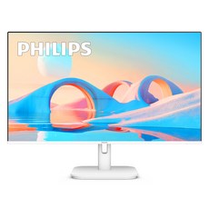 필립스 FHD 100 4면 보더리스 무결점 모니터 화이트, 68.6cm, 27E1N1100AW