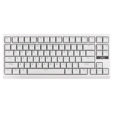 에포메이커 핫스왑 기계식 유무선겸용 키보드, G84, WHITE, 제조사축