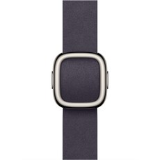 Apple 정품 2025 애플워치 모던 버클, 미드나이트 퍼플, 1개, 42mm, Medium