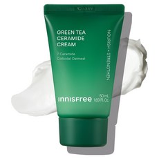 이니스프리 그린티 세라마이드 크림 튜브형, 50ml, 1개