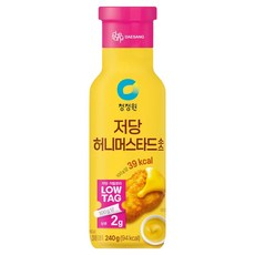청정원 저당 허니머스타드 소스, 240g, 1개