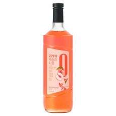 네이쳐티 zero 복숭아 시럽, 1개, 1L