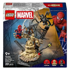 레고 슈퍼히어로 Marvel 대결전 스파이더맨 대 샌드맨 76334, 혼합색상, 1개