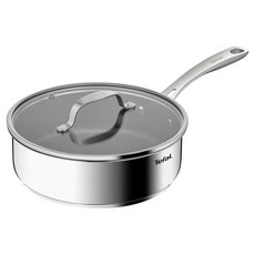 테팔 인덕션 스테인리스 스틸 3X 퍼펙트 레지스트 소테팬, 24cm, 1개