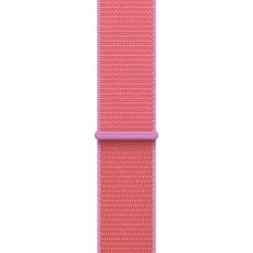 Apple 정품 2026 애플워치 스포츠 루프, 브라이트 구아바, 1개, 46mm, One Size